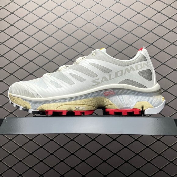 Salomon XT-4 OG Vanilla Ice/Fiery Red/White
